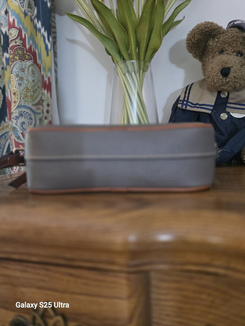 Dooney & Bourke Pebbled Leather Crossbody Bag in Gray NWOT Compact Student - Picture 2 of 5
